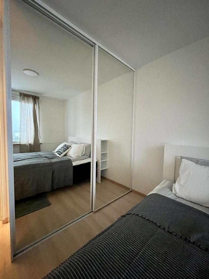 Ferienwohnung Ylimmaen Kerroksen Tilava Kolmio Jokinaekymaellae Rovaniemi Exterior foto